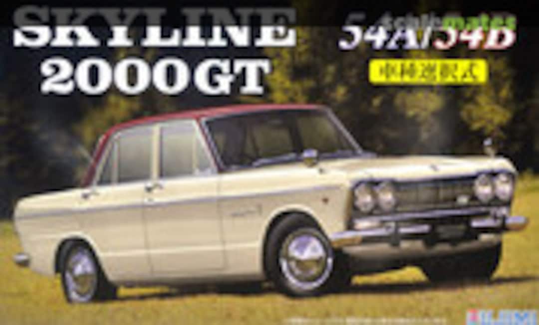 1:24 Skyline 2000GT 54A/54B with 60 Anniversary Plate (Fujimi 03975) 03975