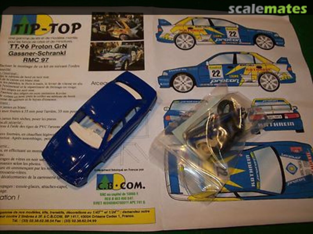 Boxart Proton Wira 4WD "Proton" TT69 TIP-TOP Boxart Proton Wira 4WD "Proton" TT69 TIP-TOP