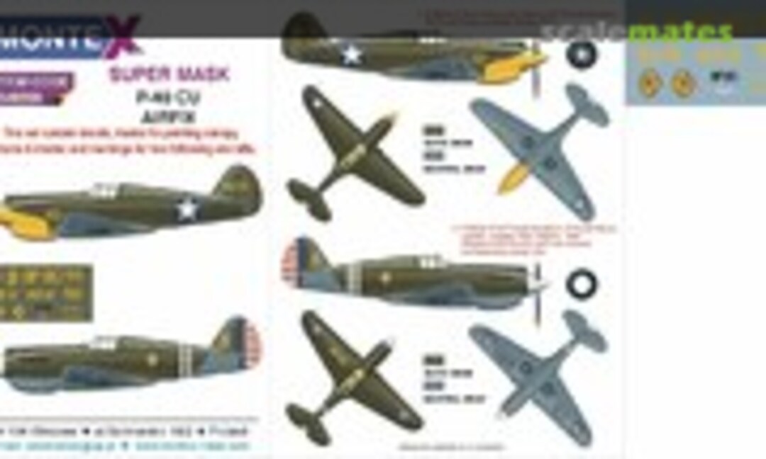 1:48 Curtiss P-40CU (Montex K48336) K48336