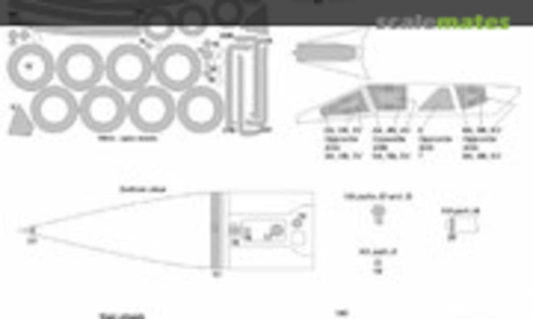 1:48 MiG-31 B/BS kabuki masks (New Ware NWAM0037) NWAM0037