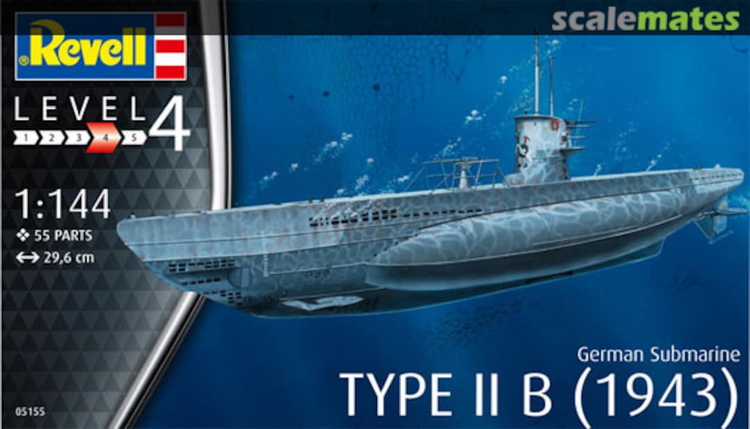 Boxart Type II B (1943) 05155 Revell Boxart Type II B (1943) 05155 Revell