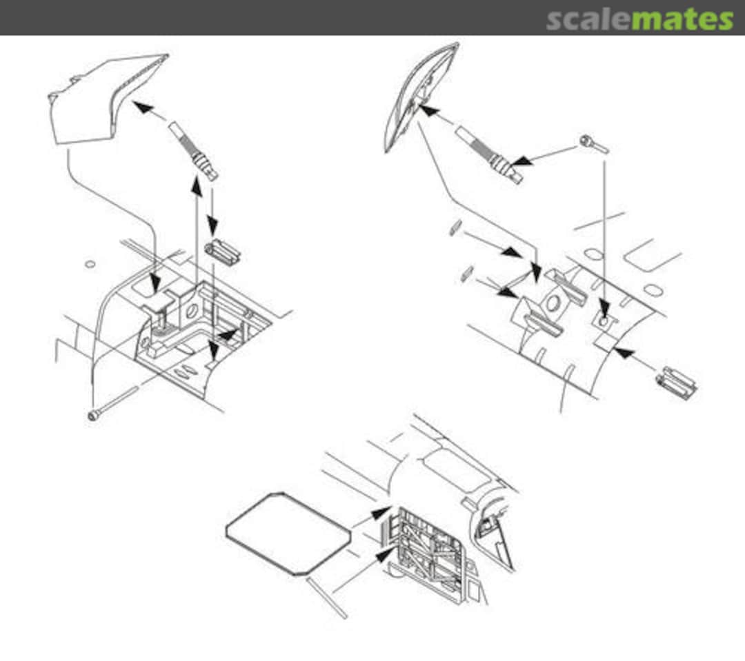 Boxart TSR 2 - Speed brakes and avionics bay 7190 CMK Boxart TSR 2 - Speed brakes and avionics bay 7190 CMK