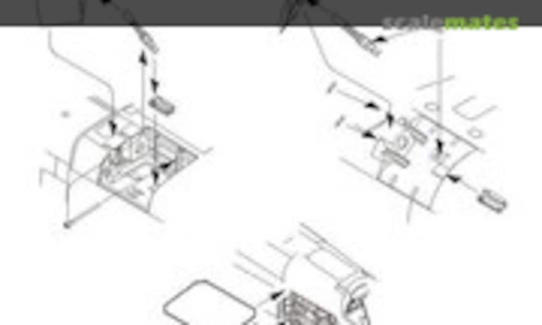 1:72 TSR 2 - Speed brakes and avionics bay (CMK 7190) 7190