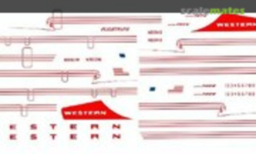 1:144 Boeing 707-347C, 720-047B (Flightpath Decals FP44-321) FP44-321