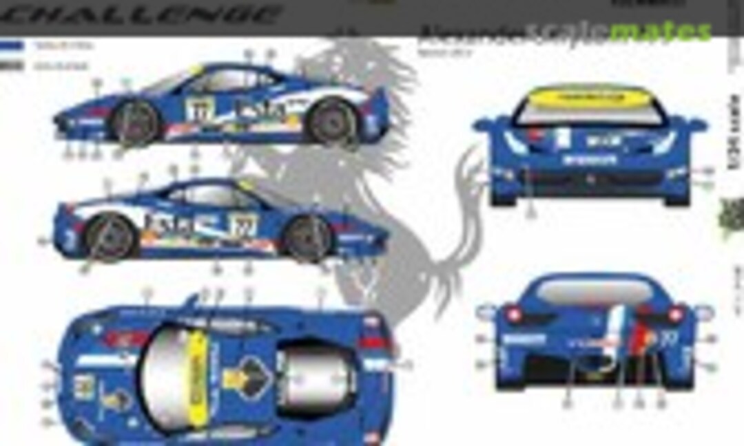 1:24 Ferrari 458 "Esta" (FFSMC Productions C 24-028) C 24-028