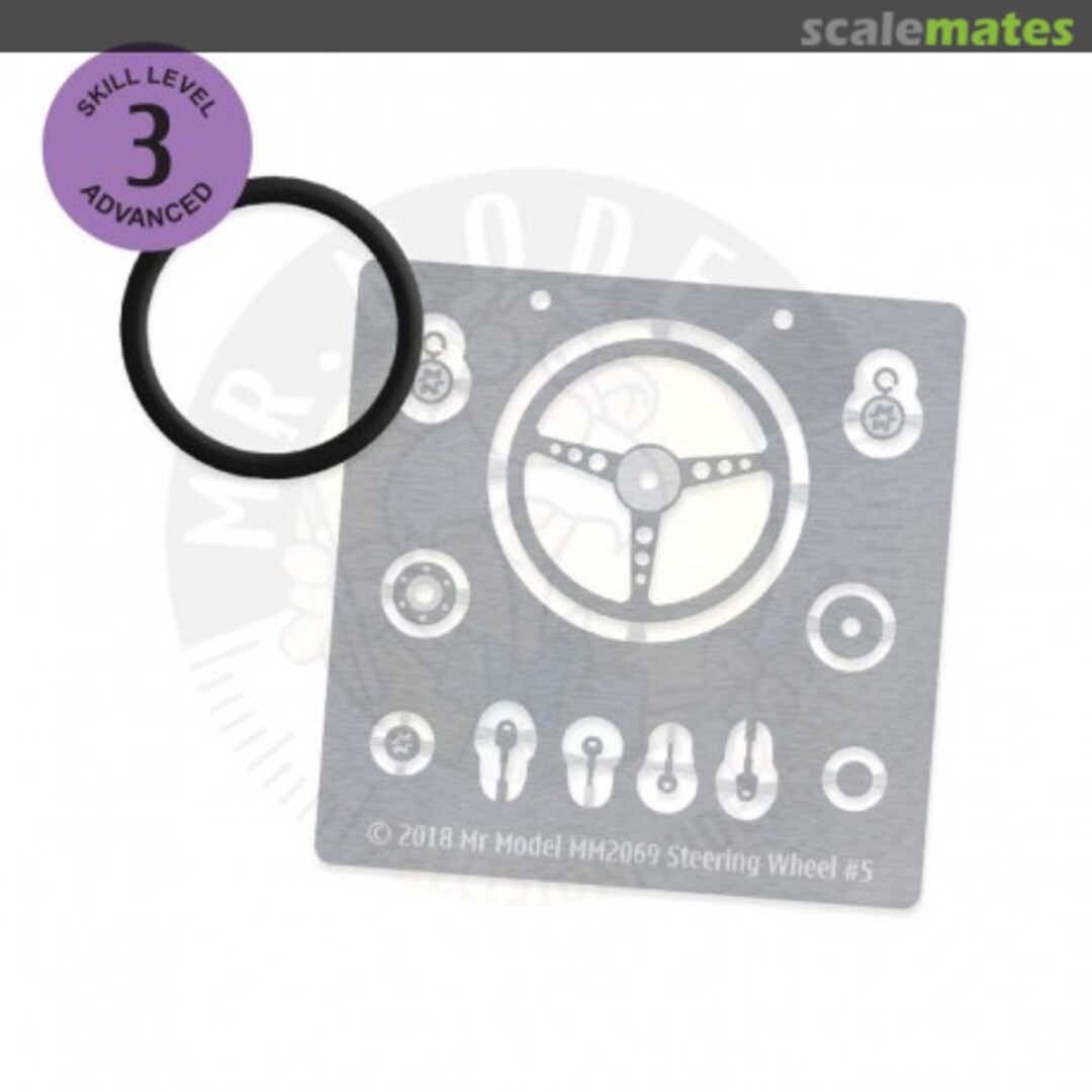 Boxart Steering Wheel #5 MM2069 Mr. Model Boxart Steering Wheel #5 MM2069 Mr. Model