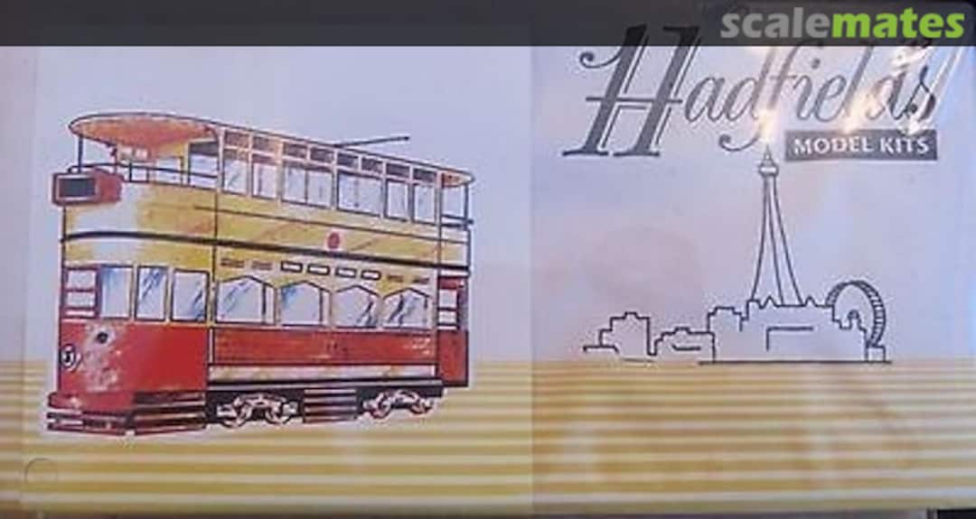 Boxart Blackpool Standard Tram Open Balcony Hadfield's Model Kits Boxart Blackpool Standard Tram Open Balcony Hadfield's Model Kits