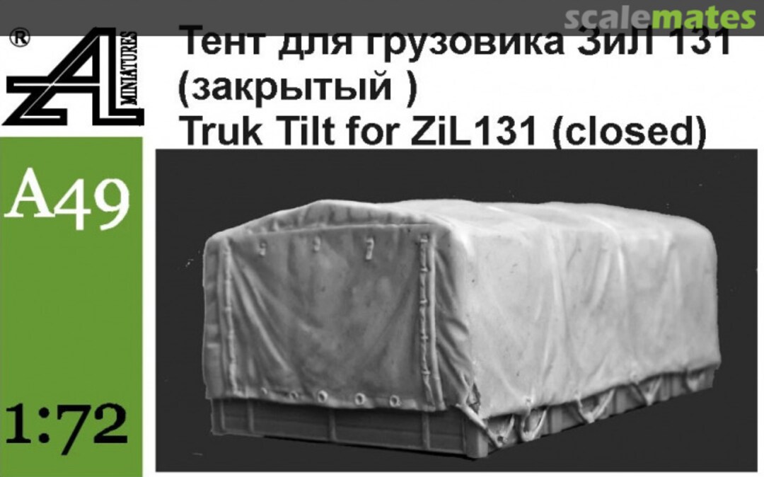 Boxart ZiL-131 Tilt (Closed) A49 Alex Miniatures Boxart ZiL-131 Tilt (Closed) A49 Alex Miniatures