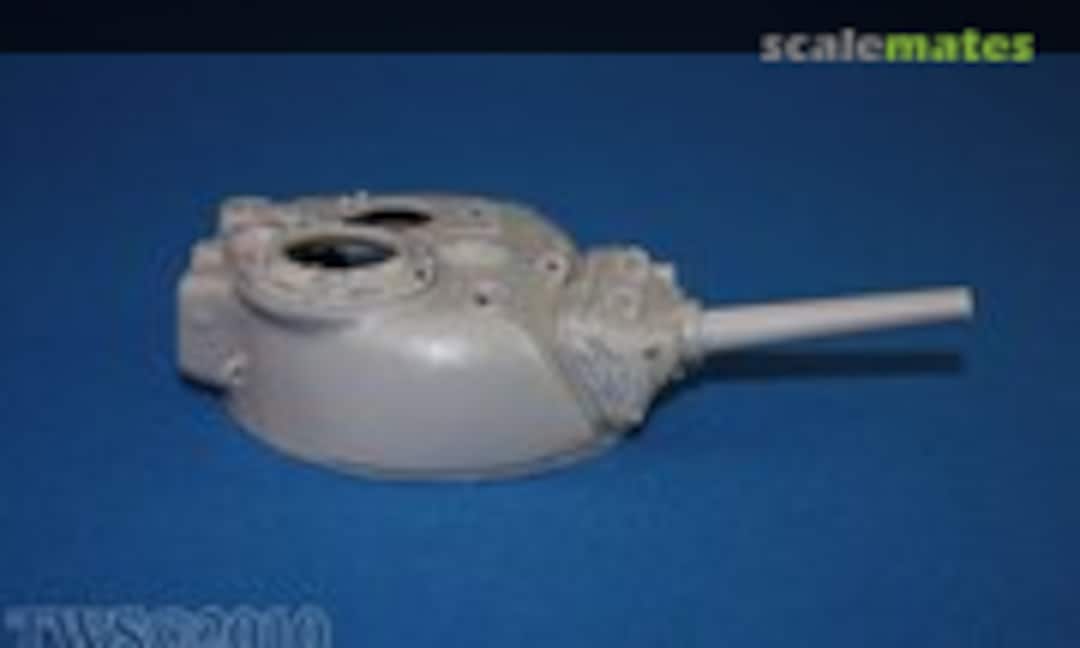 1:35 M4 Howitzer Turret w/ covered mantlet mid elev pos (Tank Workshop TWS 350012) TWS 350012
