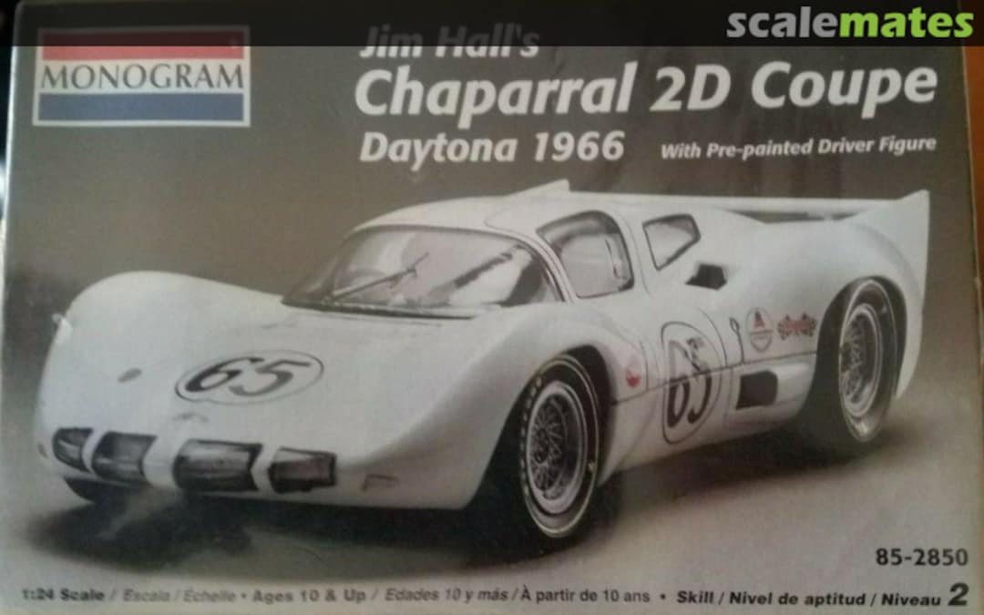 Boxart Chaparral 2D Coupe 85-2850 Monogram