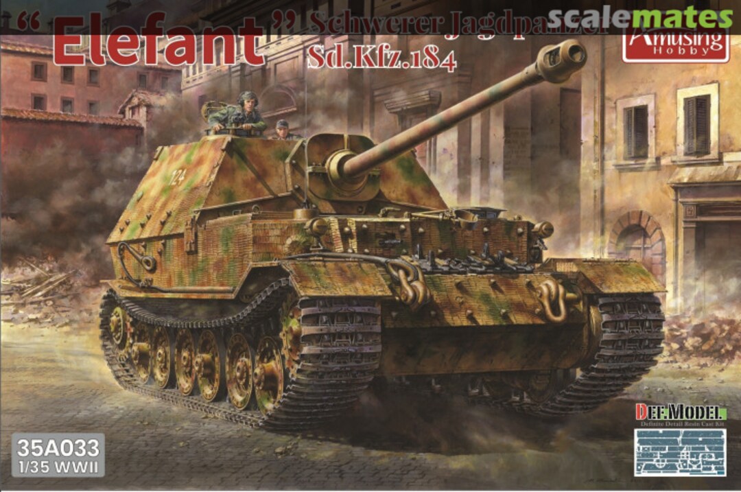 Boxart "Elefant" 35A033 Amusing Hobby Boxart "Elefant" 35A033 Amusing Hobby