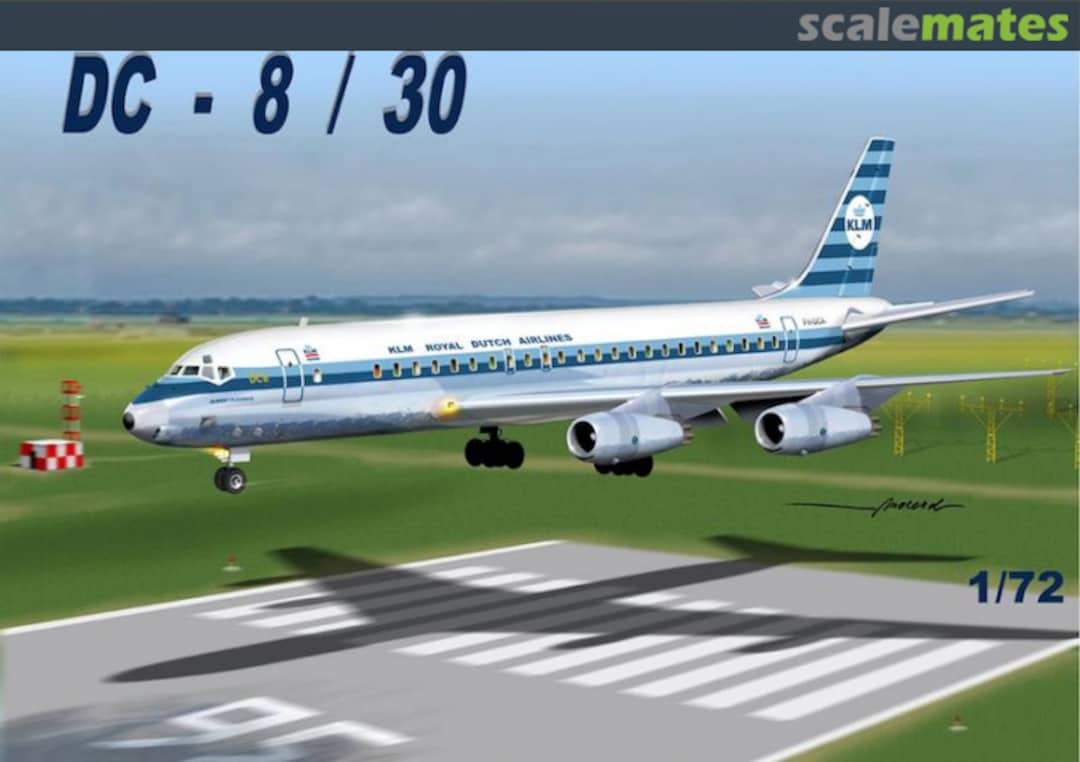 Boxart Douglas DC-8-30 'KLM' GP.110KLM MACH 2