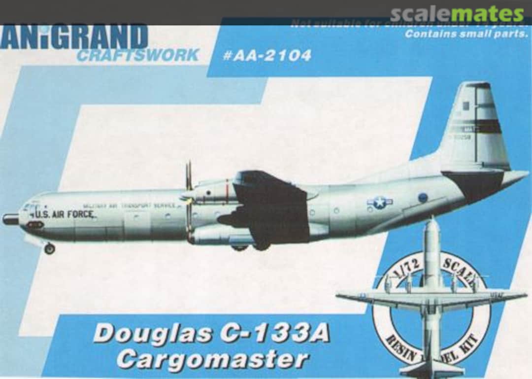 Boxart Douglas C-133A Cargomaster AA-2104 Anigrand Craftswork Boxart Douglas C-133A Cargomaster AA-2104 Anigrand Craftswork