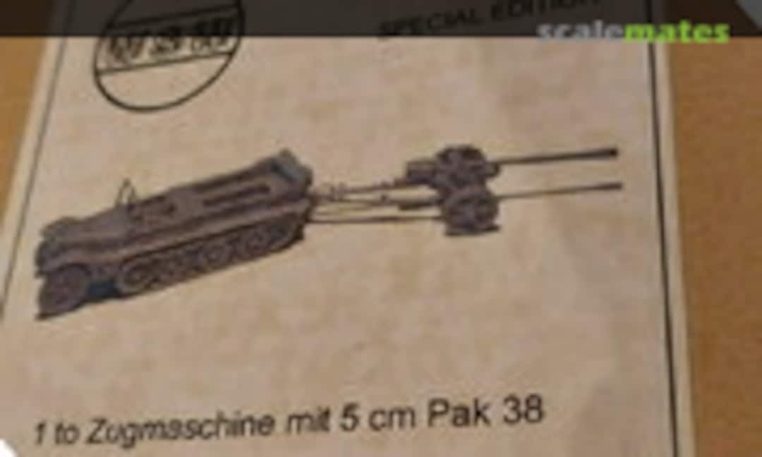 1 to Zugmaschine mit 5cm Pak 38 (WSW Modellbau )