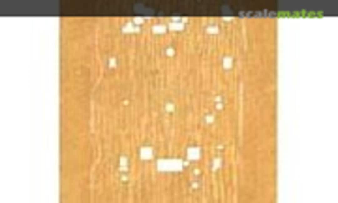 1:700 Colored Deck Sheet for Battleship Fuso/Yamashiro (Shizuoka Model Teaching Material Cooperative 31534) 31534