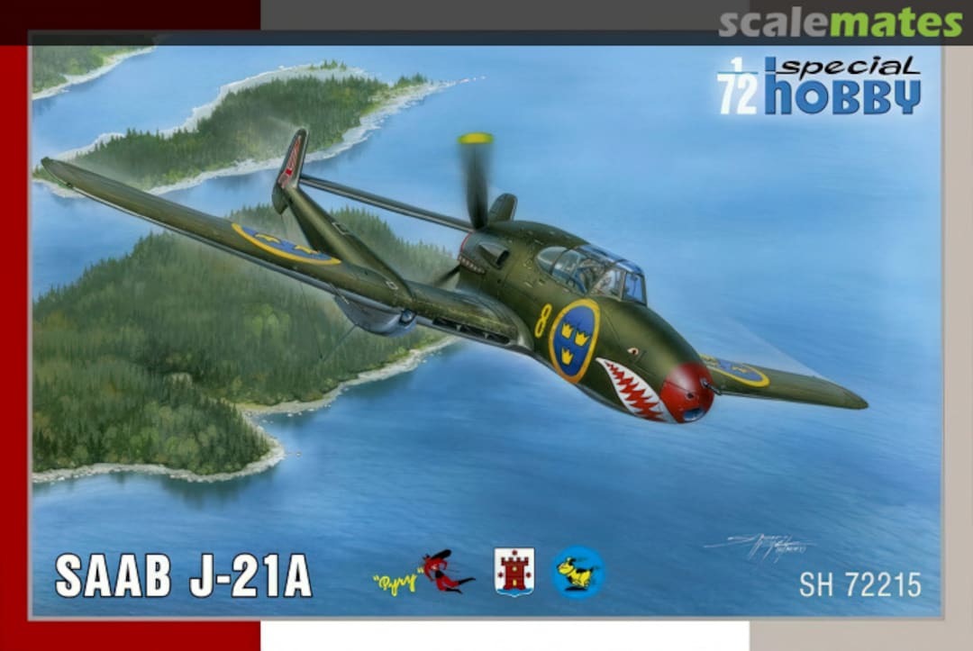 Boxart SAAB J-21A SH 72215 Special Hobby Boxart SAAB J-21A SH 72215 Special Hobby