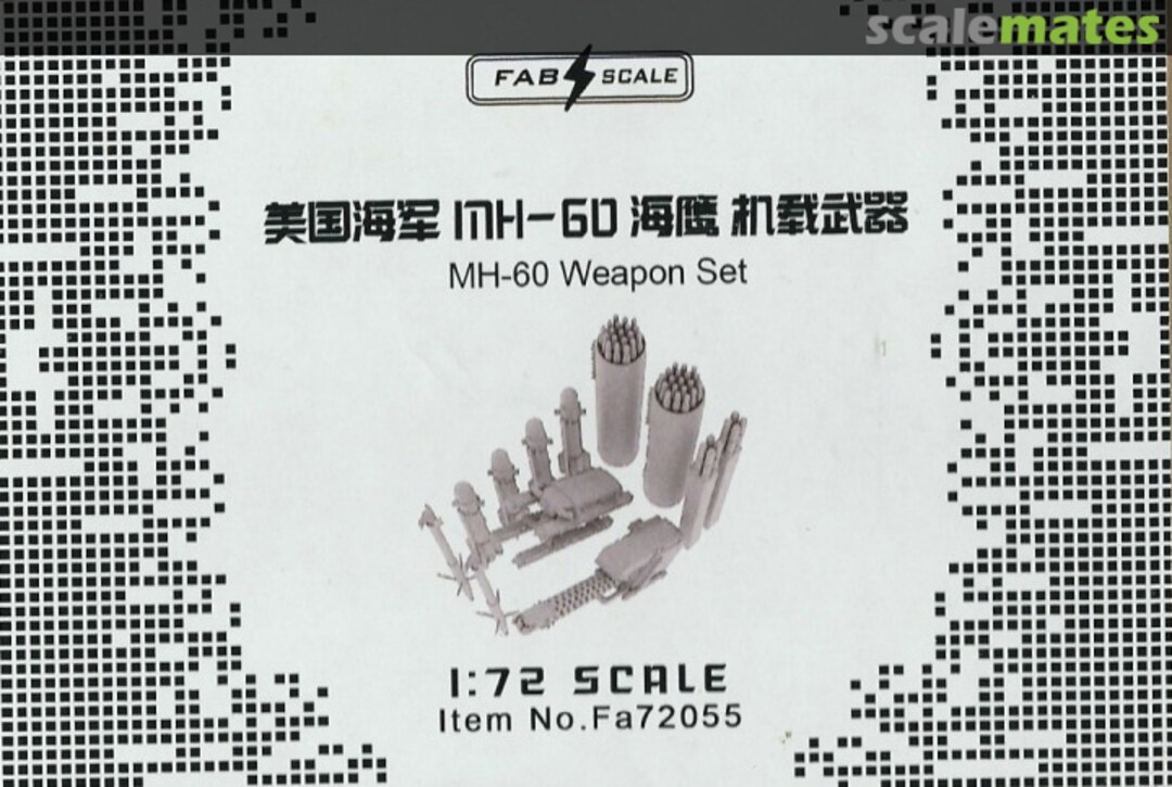 Boxart MH-60 Weapon Set Fa72055 Fab Scale Boxart MH-60 Weapon Set Fa72055 Fab Scale