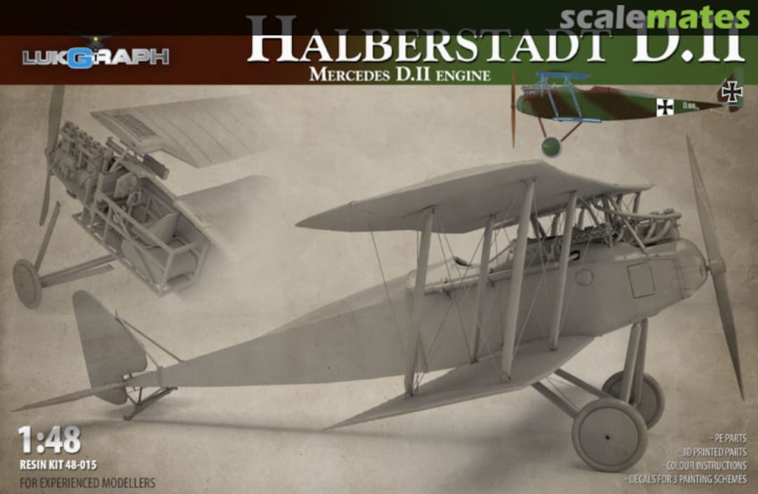 Boxart Halberstadt D.II 48-015 Lukgraph Boxart Halberstadt D.II 48-015 Lukgraph