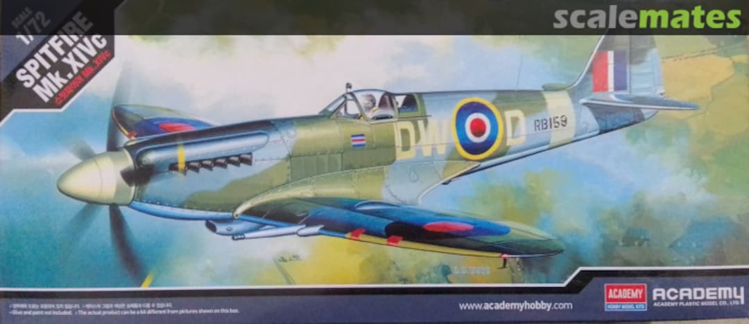 Boxart Spitfire Mk. XIVc 12484 Academy Boxart Spitfire Mk. XIVc 12484 Academy