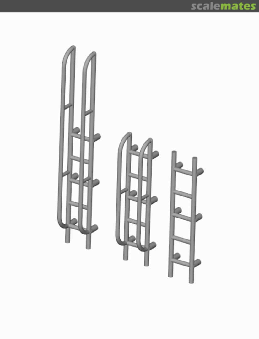 Boxart Small Ladders Marine Nationale - 3D printing (15 pcs) 3D350477 L'Arsenal Boxart Small Ladders Marine Nationale - 3D printing (15 pcs) 3D350477 L'Arsenal