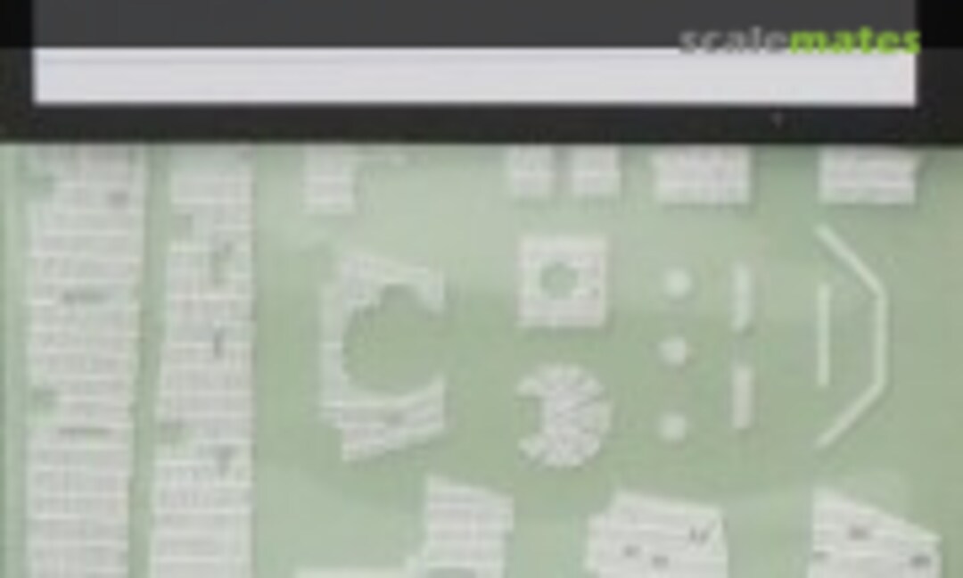 1:72 Kingtiger (Henschel turret) Zimmerit sticker (Fat Frog Scale Models DE72042) DE72042