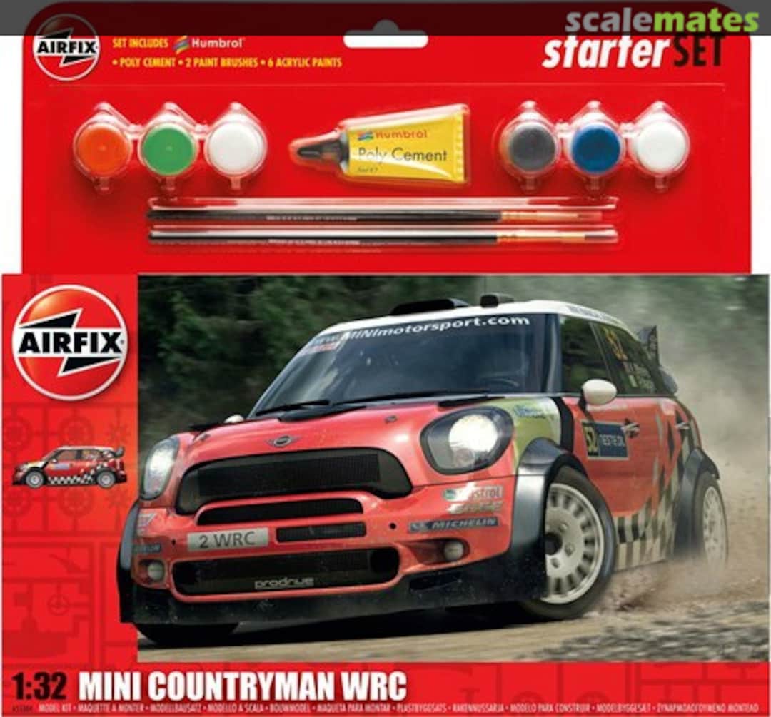 Boxart Mini Countryman WRC A55304 Airfix