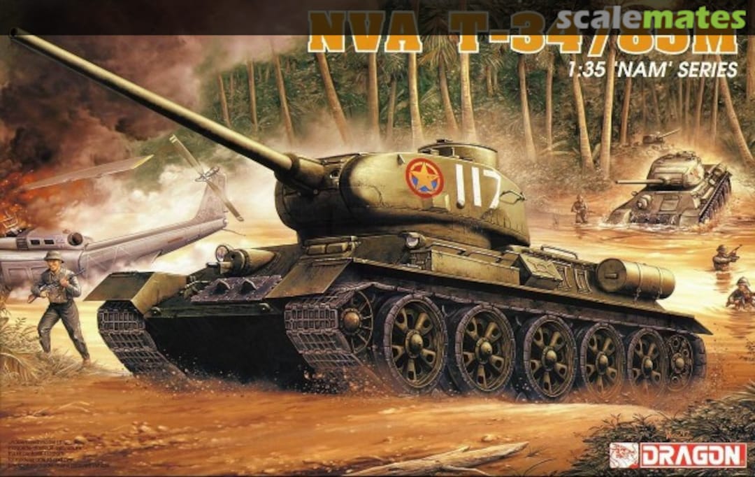 Boxart NVA T-34/85M 3318 Dragon Boxart NVA T-34/85M 3318 Dragon