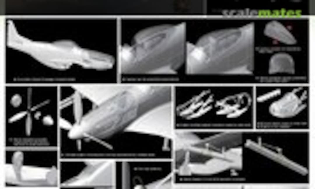 1:32 P-51K Mustang (Cyber Hobby 3224)