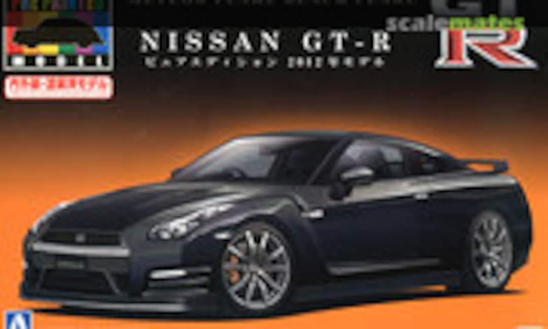 1:24 NISSAN GT-R (R35) Pure Edition 2012 (Meteor Flake Black Pearl) (Aoshima 008065)