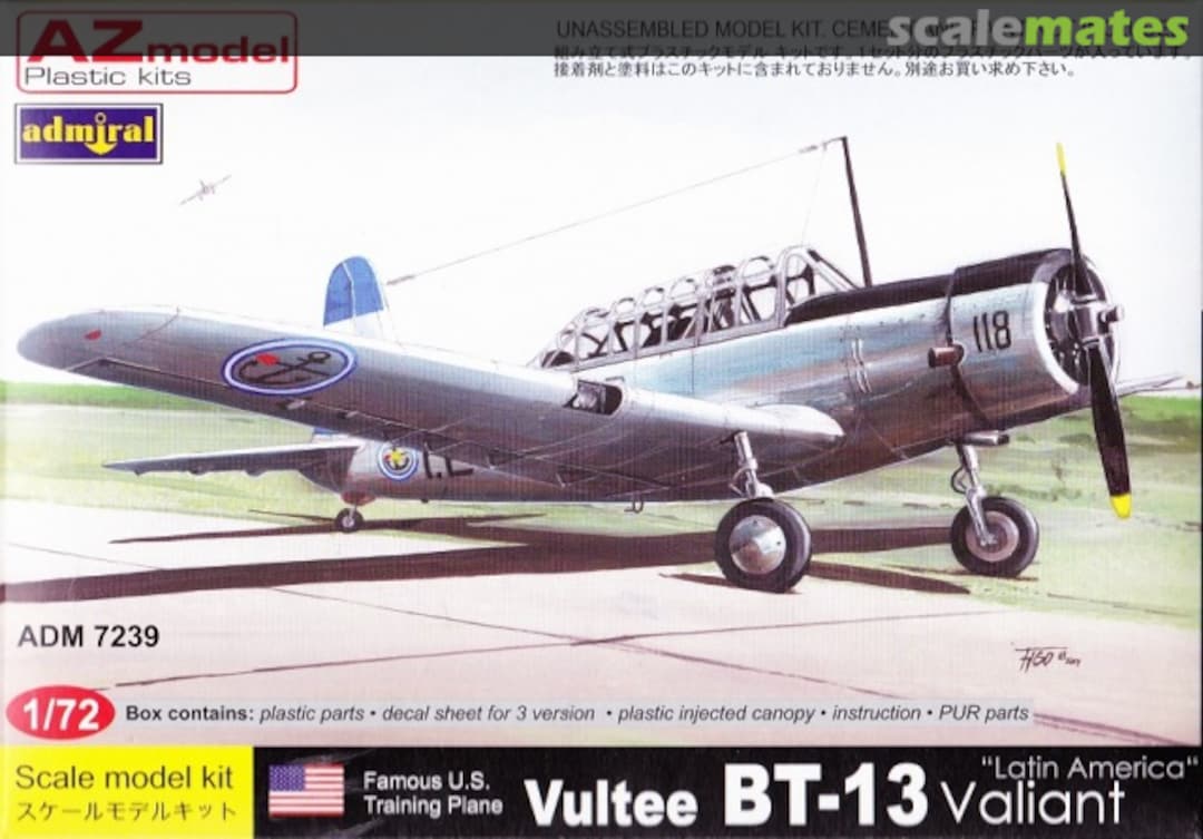 Boxart Vultee BT-13 Valiant ADM7239 Admiral Boxart Vultee BT-13 Valiant ADM7239 Admiral