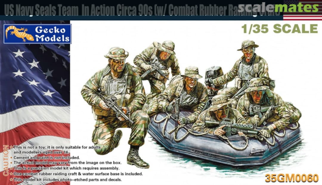 Boxart Seals Team In Action Circa 90s 35GM0060 Gecko Models Boxart Seals Team In Action Circa 90s 35GM0060 Gecko Models