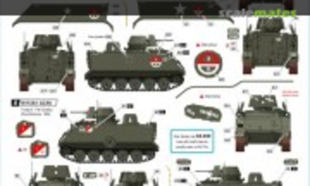 1:35 US M113 in Vietnam # 1 (Star Decals 35-C1439) 35-C1439