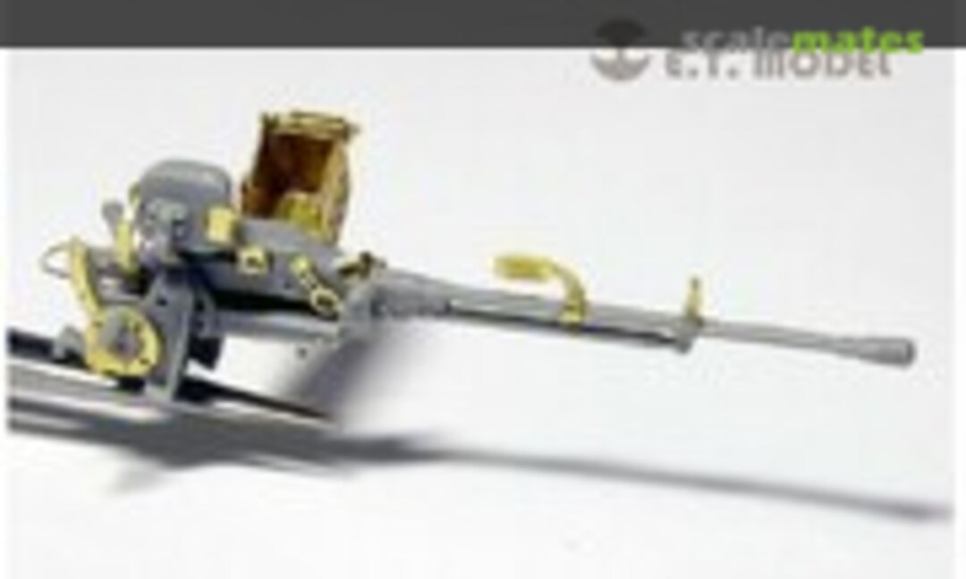 1:35 Chinese PLA 12.7mm AA Machinegun & Ammo Box (E.T. Model EA35-015) EA35-015
