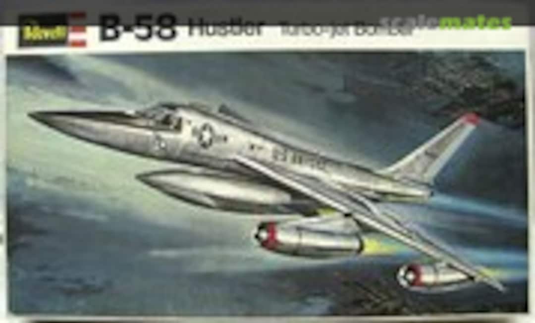 1:91 B-58 Hustler Turbo-jet Bomber (Revell H252) H252