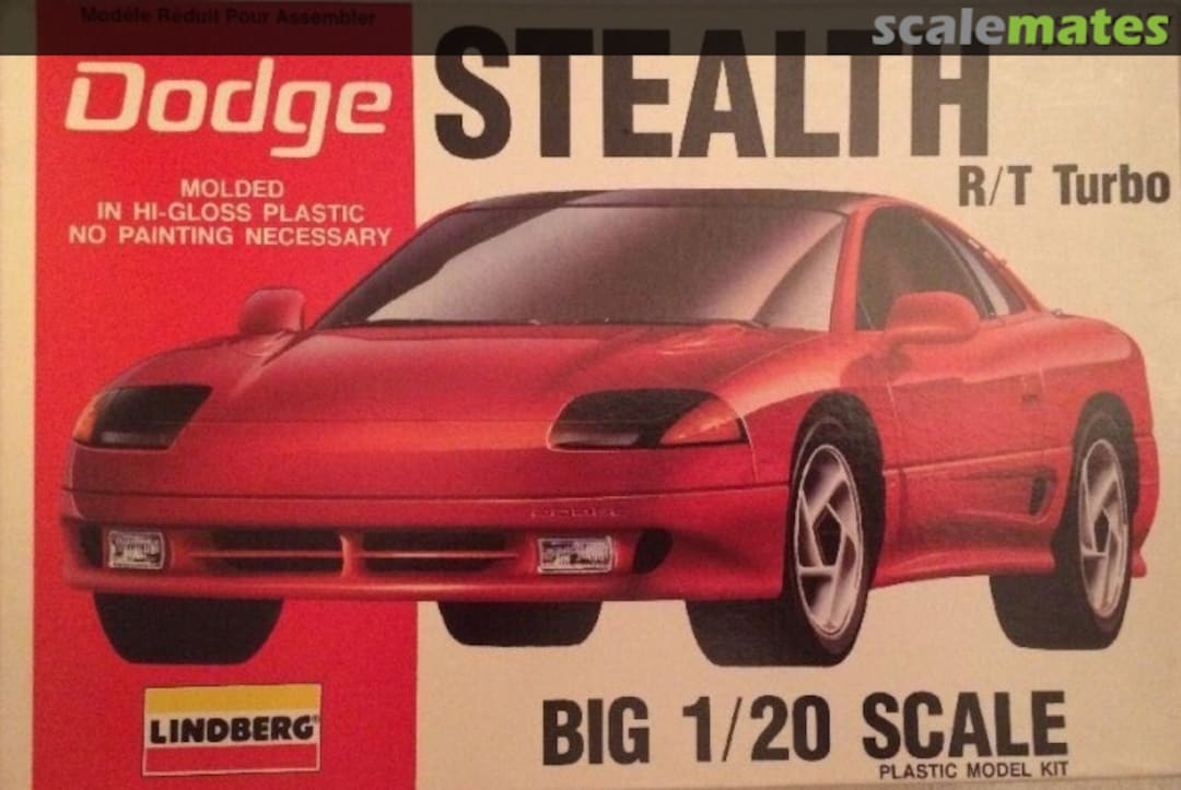 Boxart Dodge Stealth R/T Turbo 72501 Lindberg Boxart Dodge Stealth R/T Turbo 72501 Lindberg