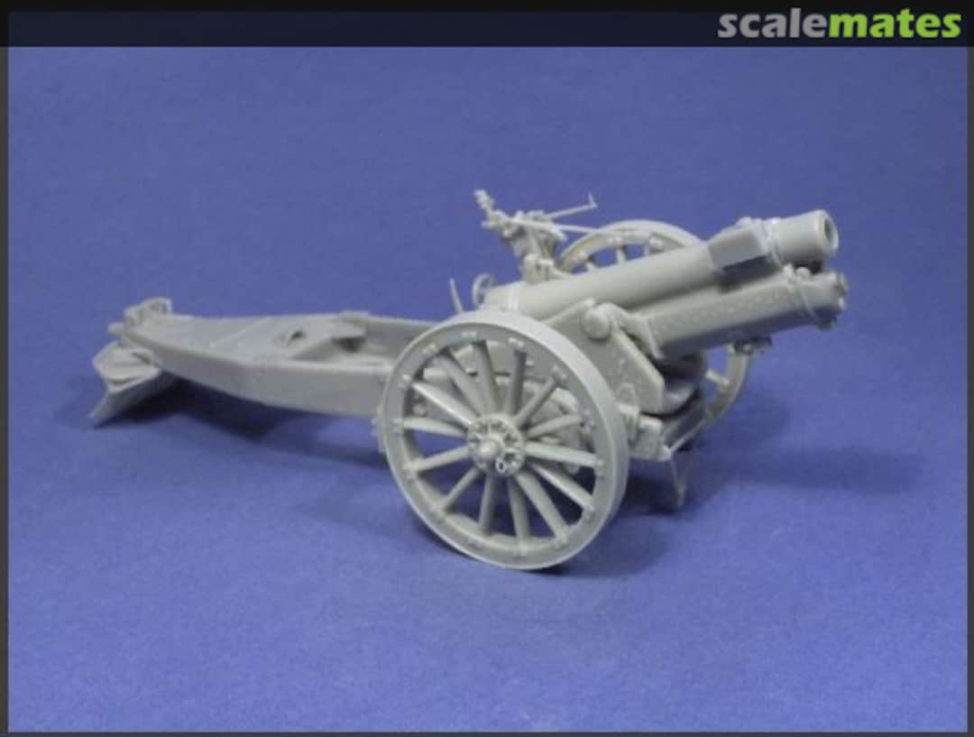 Boxart 6 Inch Howitzer WWI & BEF 35.1233 Resicast Boxart 6 Inch Howitzer WWI & BEF 35.1233 Resicast