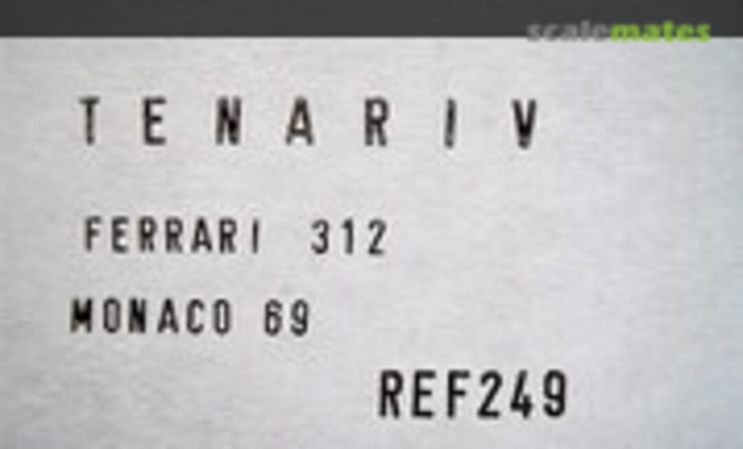 Ferrari 312 F1 (Tenariv 249)
