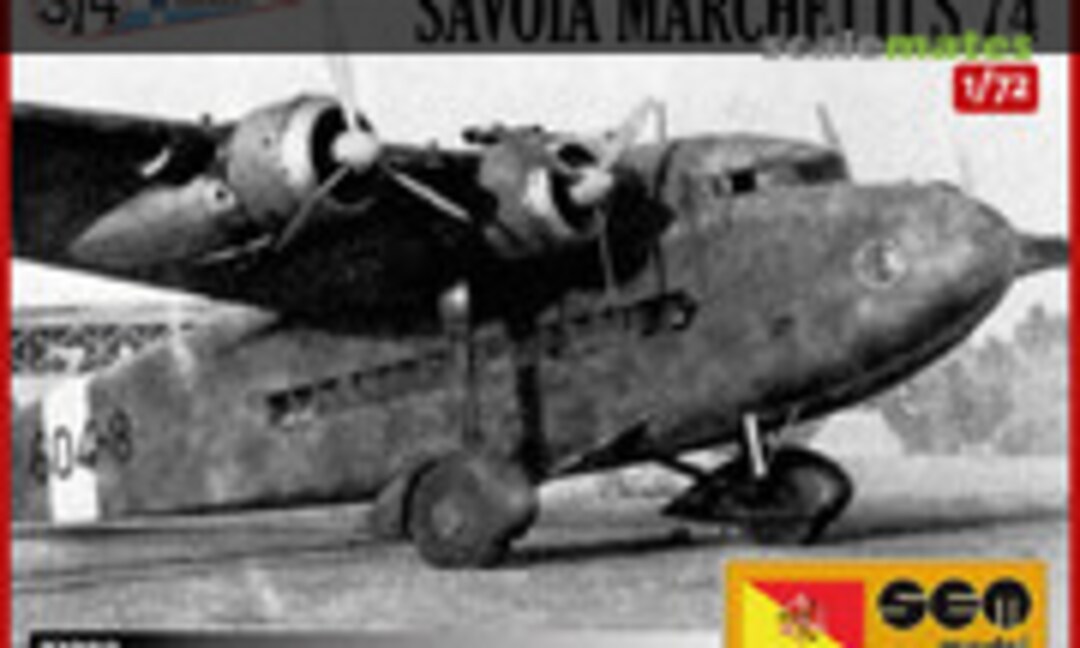 1:72 Savoia Marchetti S.74 (Sem Model 72009) 72009