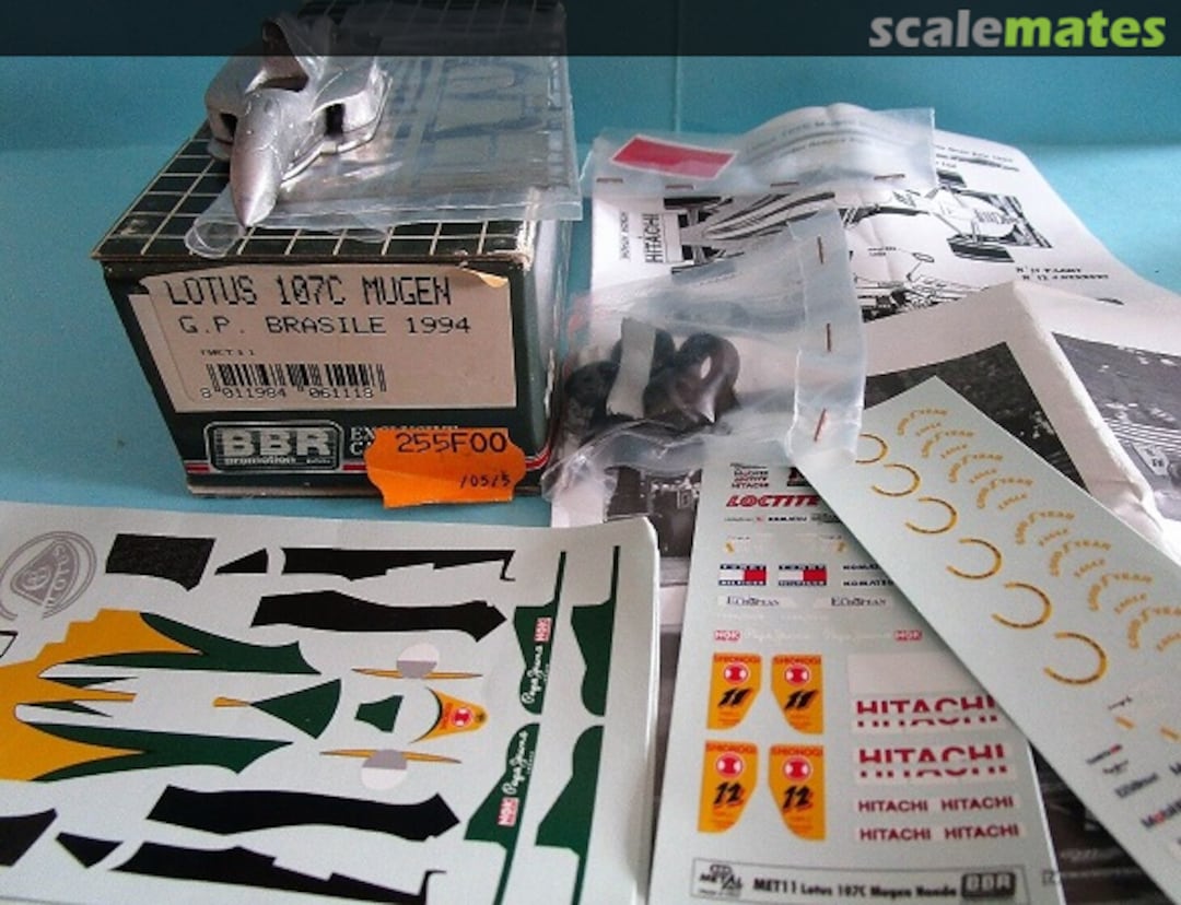 Boxart Lotus-Mugen 107C "LOCTITE" MET11 BBR Boxart Lotus-Mugen 107C "LOCTITE" MET11 BBR