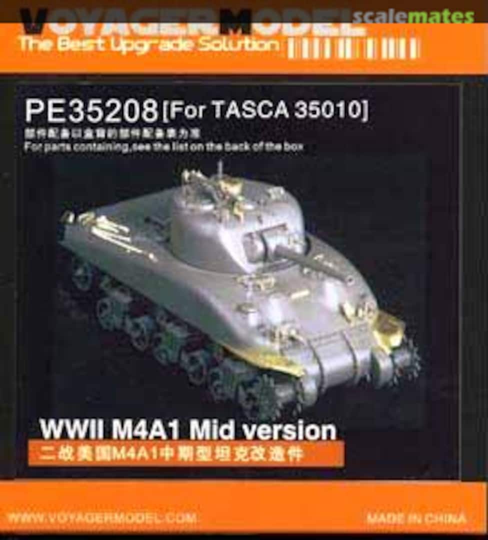 Boxart M4A1 Mid Version PE35208 Voyager Model Boxart M4A1 Mid Version PE35208 Voyager Model