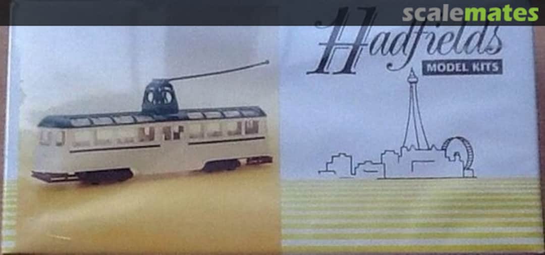Boxart Blackpool Vambac Railcoach Hadfield's Model Kits Boxart Blackpool Vambac Railcoach Hadfield's Model Kits