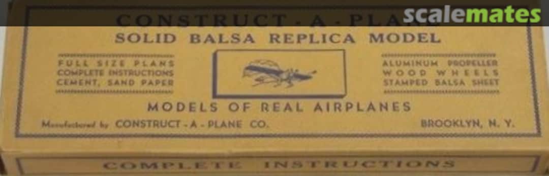 Boxart Waco Taperwing Construct-A-Plane Boxart Waco Taperwing Construct-A-Plane