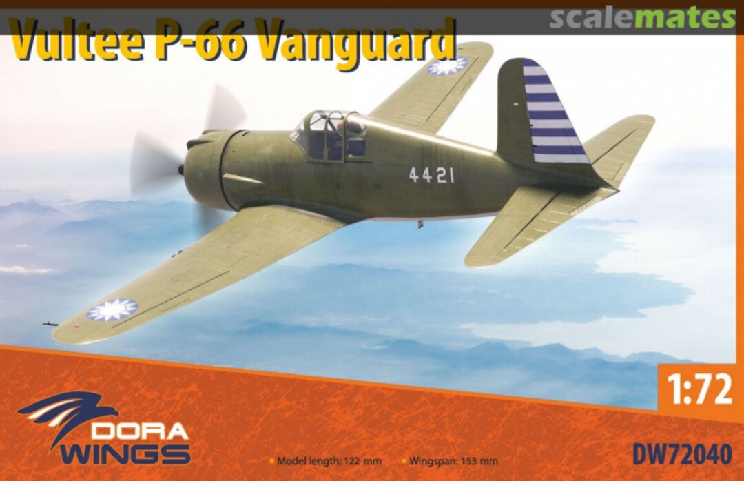 Boxart Vultee P-66 Vanguard DW72040 Dora Wings Boxart Vultee P-66 Vanguard DW72040 Dora Wings