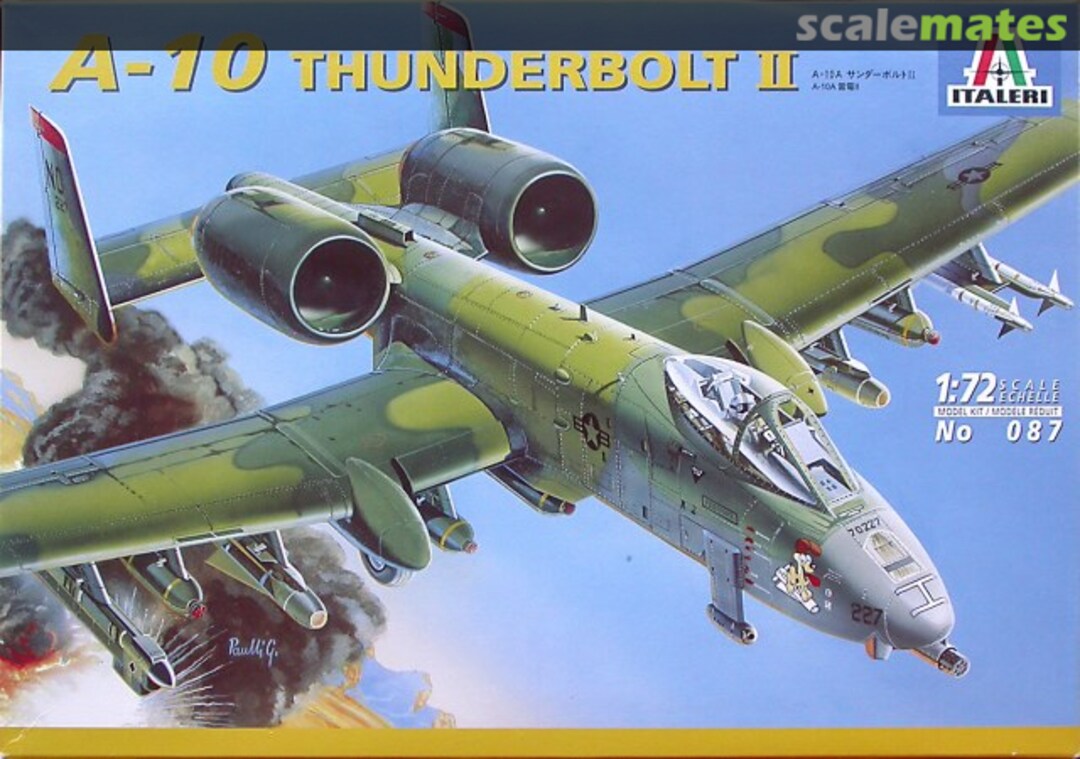 Boxart A-10 Thunderbolt II 087 Italeri Boxart A-10 Thunderbolt II 087 Italeri