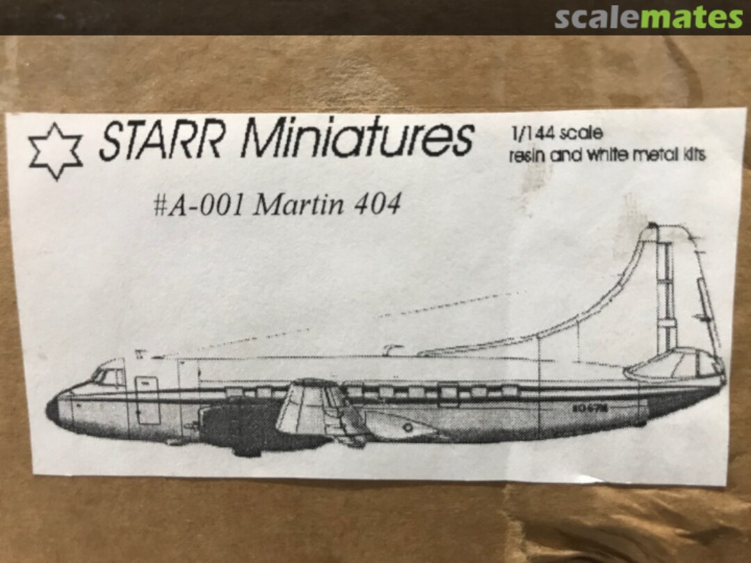 Boxart Martin 404 #A-001 Starr Miniatures Boxart Martin 404 #A-001 Starr Miniatures