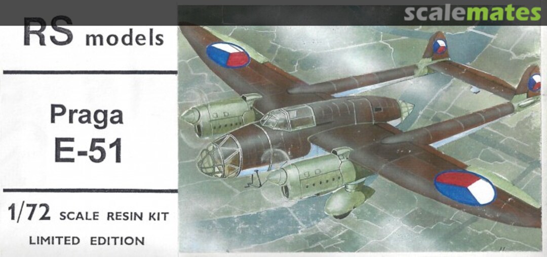 Boxart Praga E-51 7261 RS Models Boxart Praga E-51 7261 RS Models