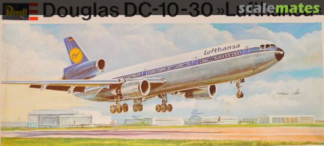 Boxart Douglas DC-10-30 Lufthansa H-120 Revell Boxart Douglas DC-10-30 Lufthansa H-120 Revell