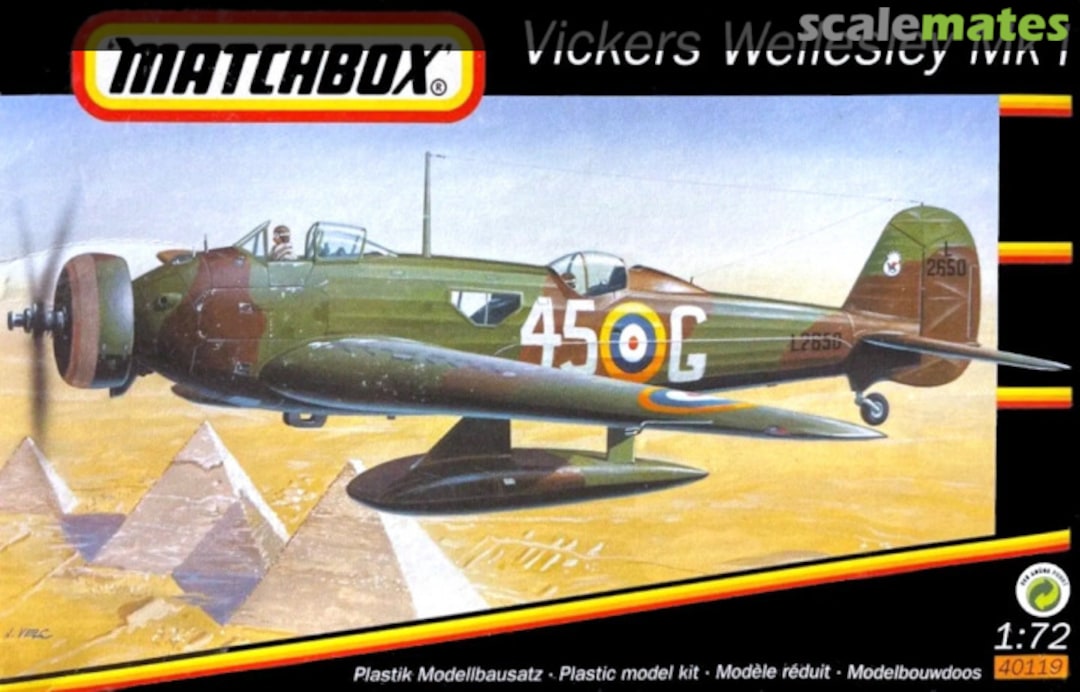 Boxart Vickers Wellesley Mk I 40119 Matchbox