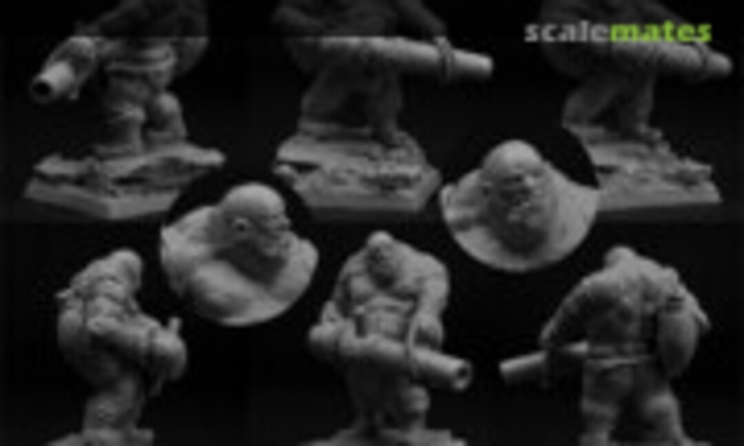 28mm Ogre Gunner #2 (Scibor Monsterous Miniatures OGSE0018) OGSE0018