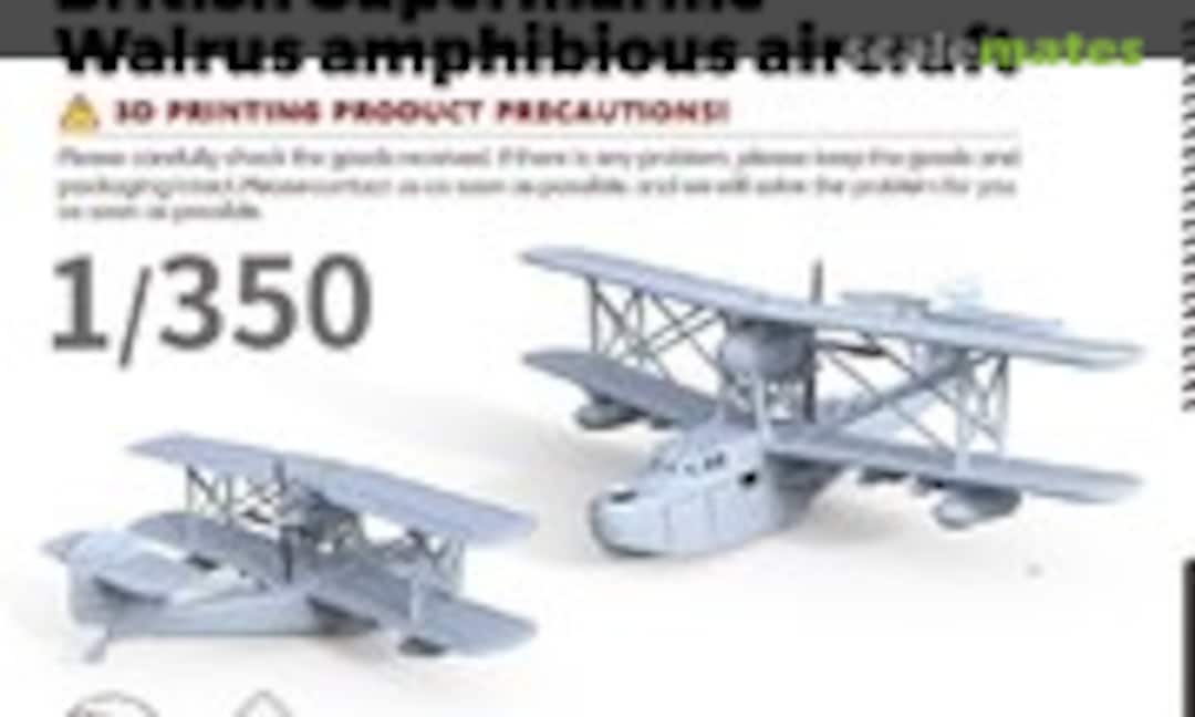 1:350 Supermarine Walrus amphibious aircraft (Yao's Studio/ 老姚手工坊 LYR350006) LYR350006